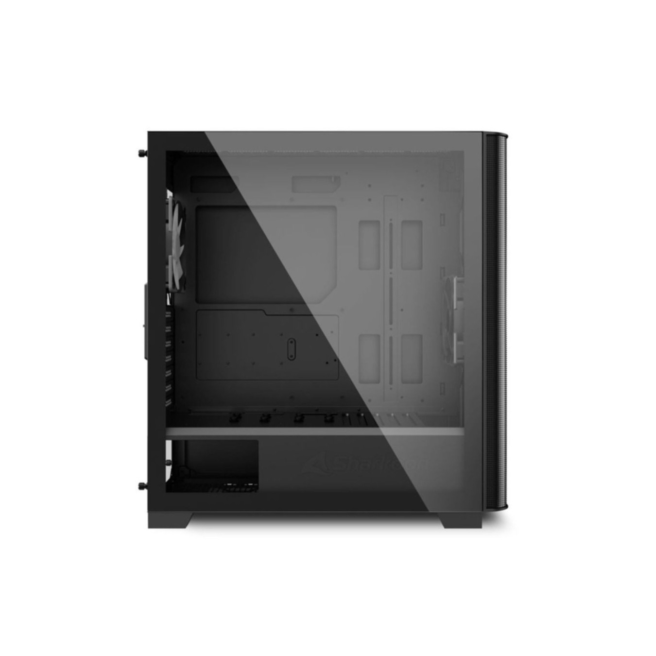 Sharkoon M30 RGB - Full Tower PC Case - Black, Tempered Glass, RGB, E-ATX/ATX Support, USB-C