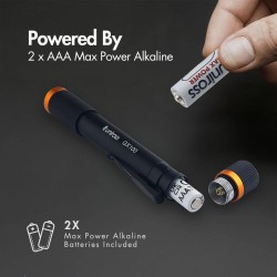 Buy Uniross Penlight - GX100 - IPX4 Waterproof Torch 280 lumens 90m Beam (Incl 2... in Cyprus, Nicosia, Limassol, Larnaka, Pafos