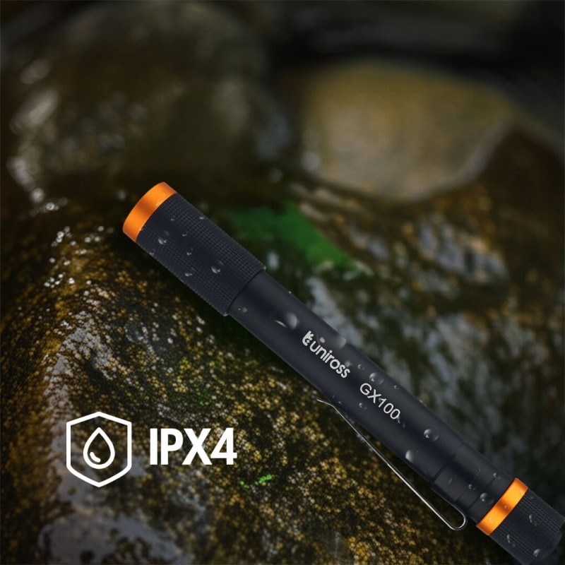 Buy Uniross Penlight - GX100 - IPX4 Waterproof Torch 280 lumens 90m Beam (Incl 2... in Cyprus, Nicosia, Limassol, Larnaka, Pafos
