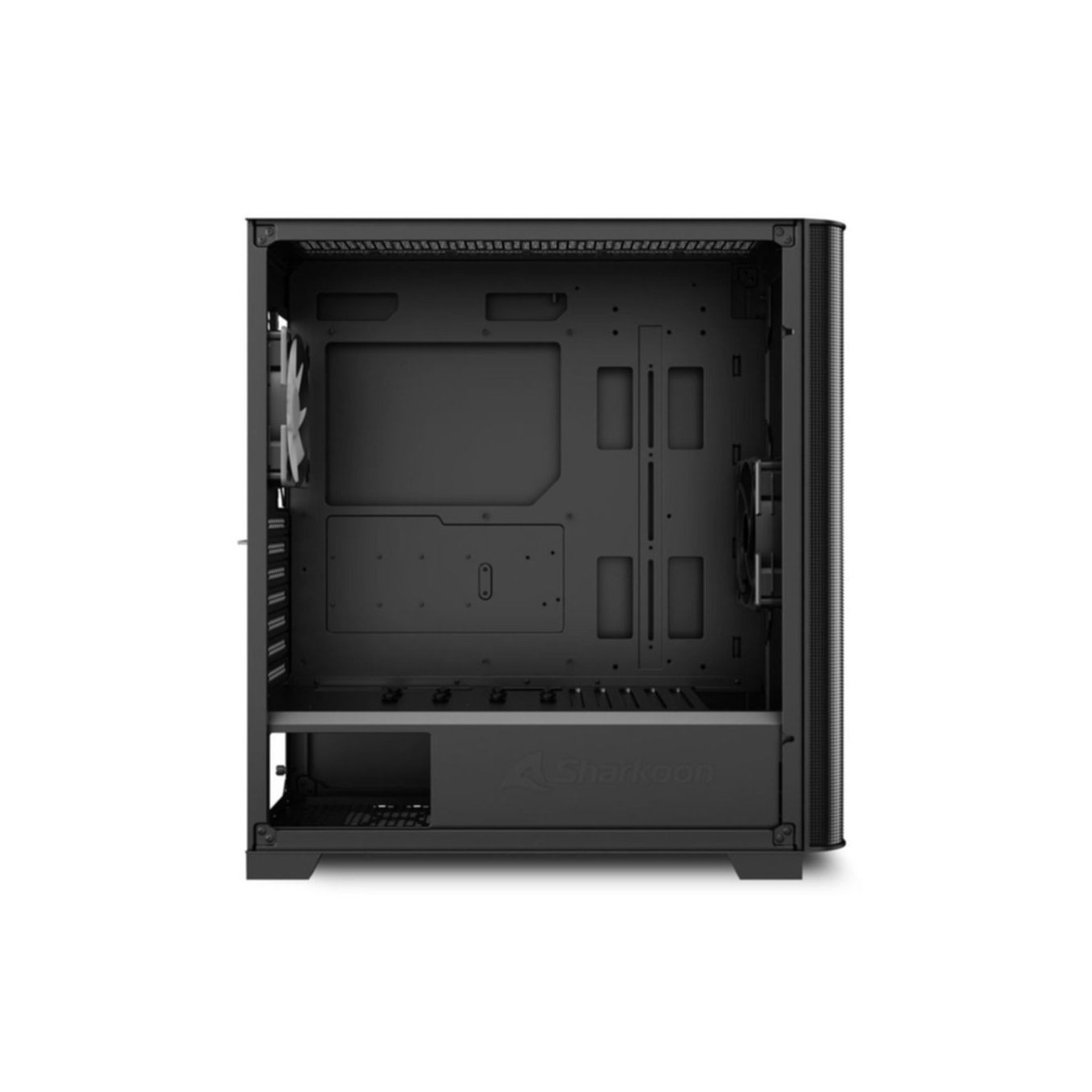 Sharkoon M30 RGB - Full Tower PC Case - Black, Tempered Glass, RGB, E-ATX/ATX Support, USB-C