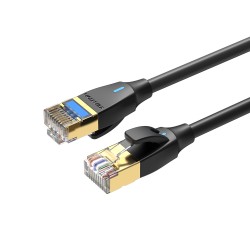 Buy Vention Network Cable - IKIBI - CAT8 SFTP Slim 3.0m Black in Cyprus, Nicosia, Limassol, Larnaka, Pafos
