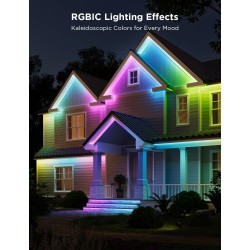 Buy Govee Outdoor LED Strip Smart RGBIC WiFi & BT Lights 10m - H70A1 - UK in Cyprus, Nicosia, Limassol, Larnaka, Pafos