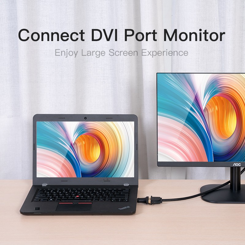 Buy Vention HDMI Adaptor Male to DVI Female 24+5 - AIKB0 - 24+5 in Cyprus, Nicosia, Limassol, Larnaka, Pafos