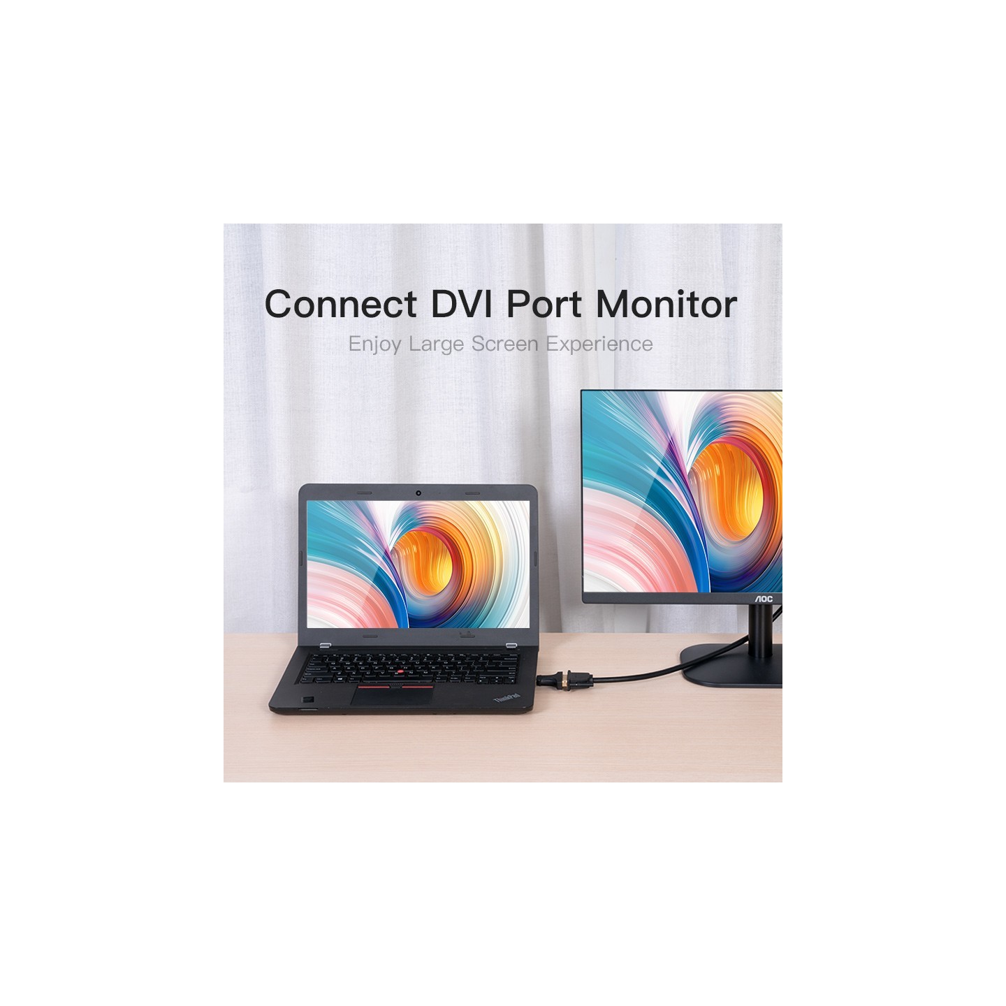 Vention HDMI Adaptor Male to DVI Female 24+5 - AIKB0 - 24+5 — Buy in Cyprus with Fast Delivery