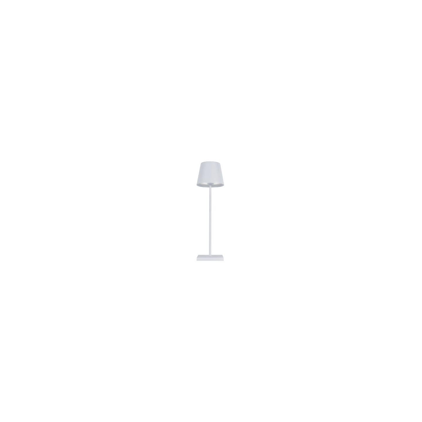 KELU CHLOE USB-C Rechargeable IP54 Table Lamp - White, 200LM, 4400mAh — Buy in Cyprus with Fast Delivery