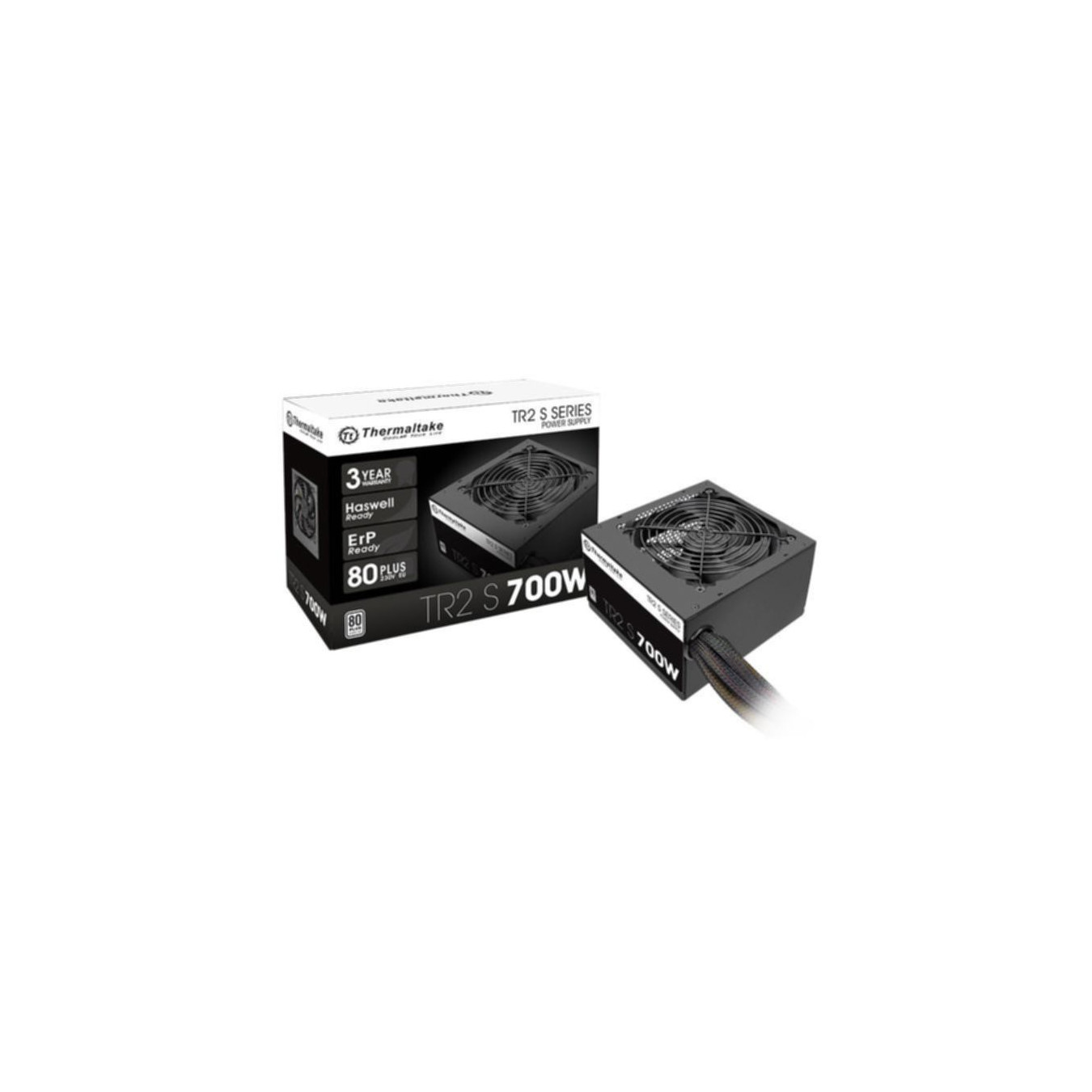 Thermaltake TR2 S 700W - Non-Modular ATX PSU, Black, 700W (80 PLUS) — Buy in Cyprus with Fast Delivery