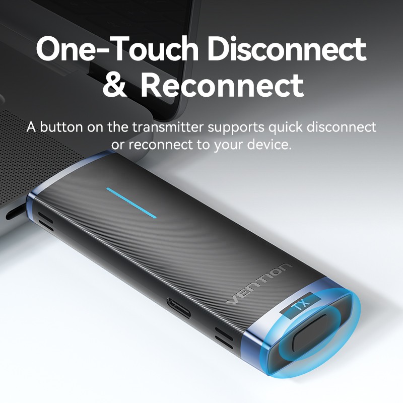 Buy Vention HDMI Wireless Transmitter-Receiver Kit 5GHz 1080p Blue - ADCL0 - HDM... in Cyprus, Nicosia, Limassol, Larnaka, Pafos