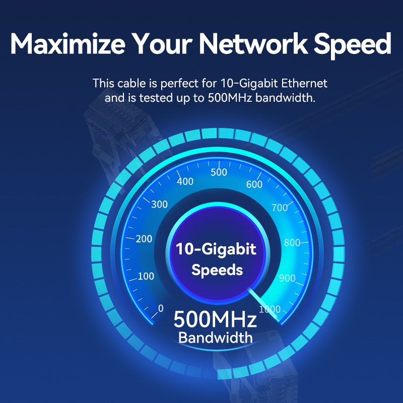 Buy Vention NETWORK Cable - IBOBH - Cat6A UTP Rotate Right Angle Slim 2.0m Black in Cyprus, Nicosia, Limassol, Larnaka, Pafos