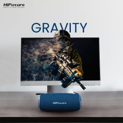 Buy HiFuture Portable BT Speaker - GRAVITY - IPX7 45W Black in Cyprus, Nicosia, Limassol, Larnaka, Pafos