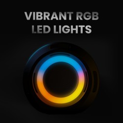 Buy HiFuture Portable BT Speaker - GRAVITY - IPX7 45W Black in Cyprus, Nicosia, Limassol, Larnaka, Pafos