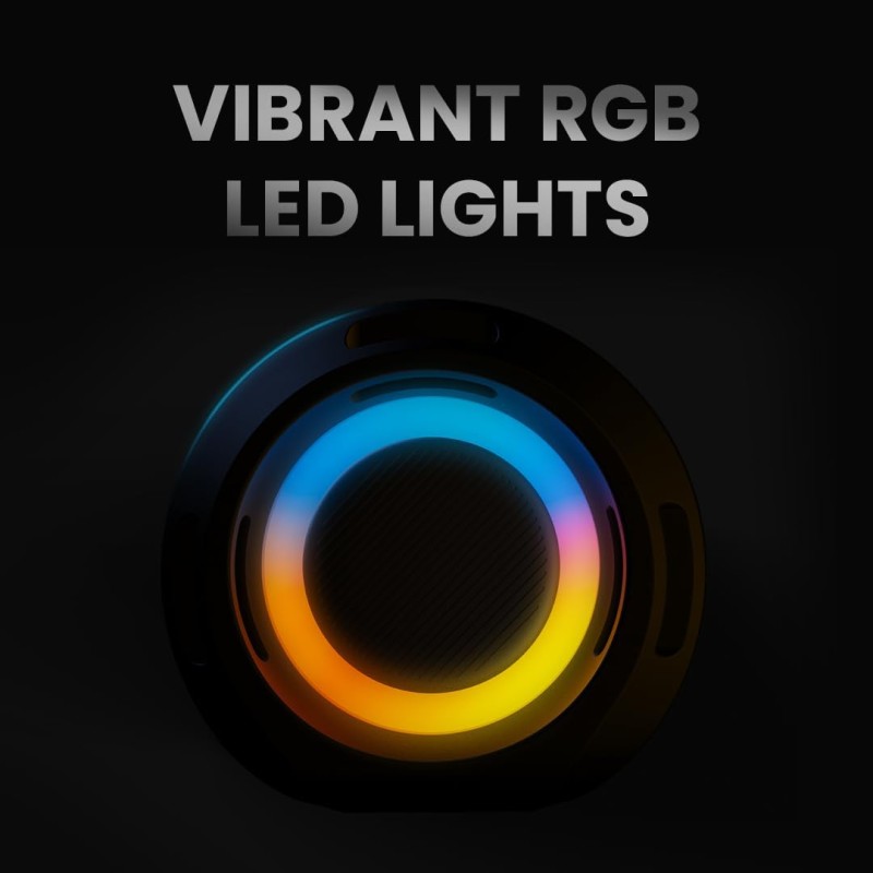 Buy HiFuture Portable BT Speaker - GRAVITY - IPX7 45W Black in Cyprus, Nicosia, Limassol, Larnaka, Pafos