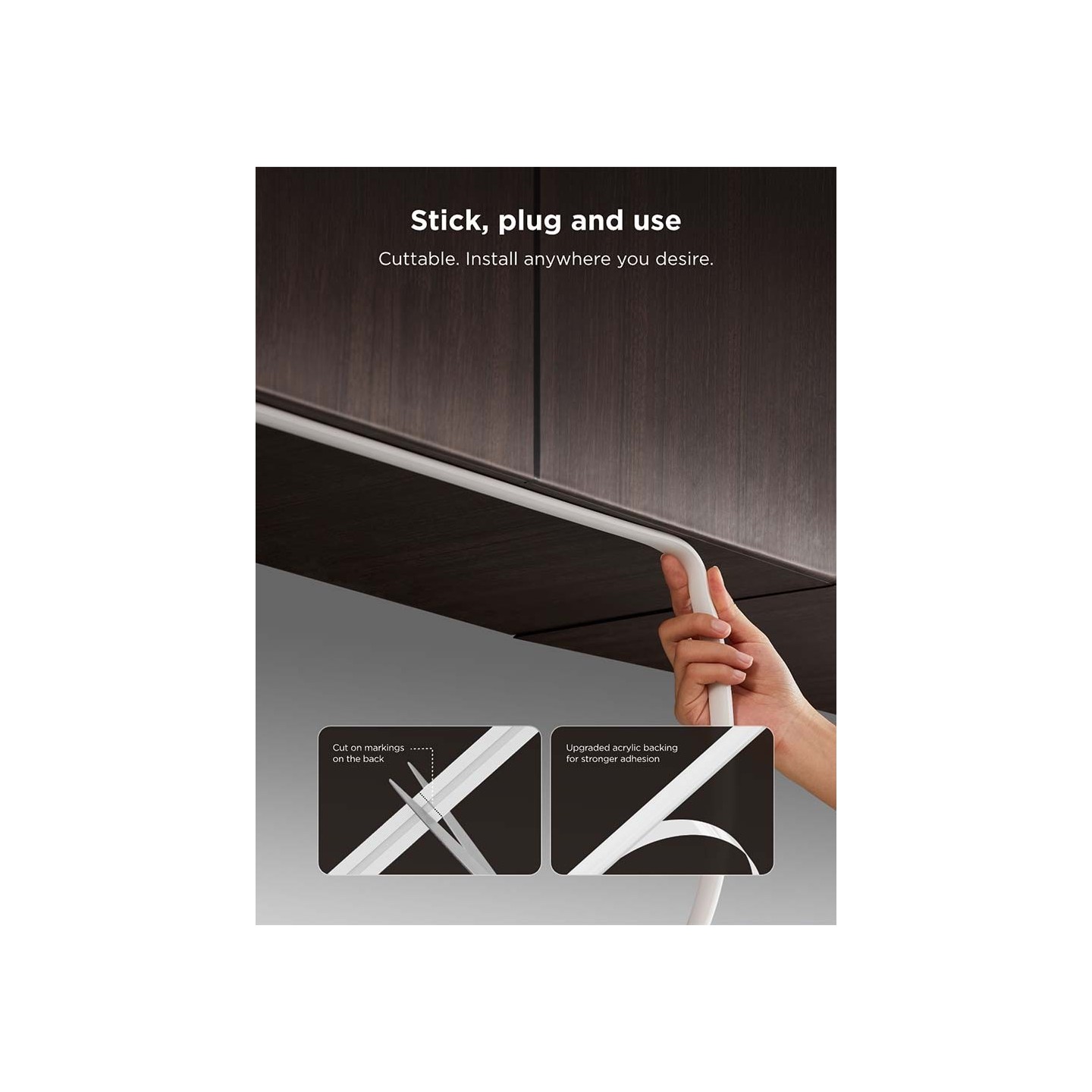 Govee LED Light Strip COB - H61E5 - COB, 3m Neon Coating Smart WiFi & BT — Buy in Cyprus with Fast Delivery