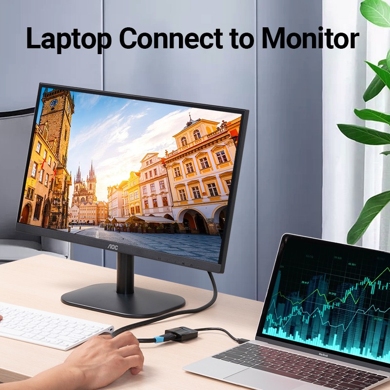 Buy Vention USB-C to HDMI Adaptor - TDCBB - 4K30HZ in Cyprus, Nicosia, Limassol, Larnaka, Pafos