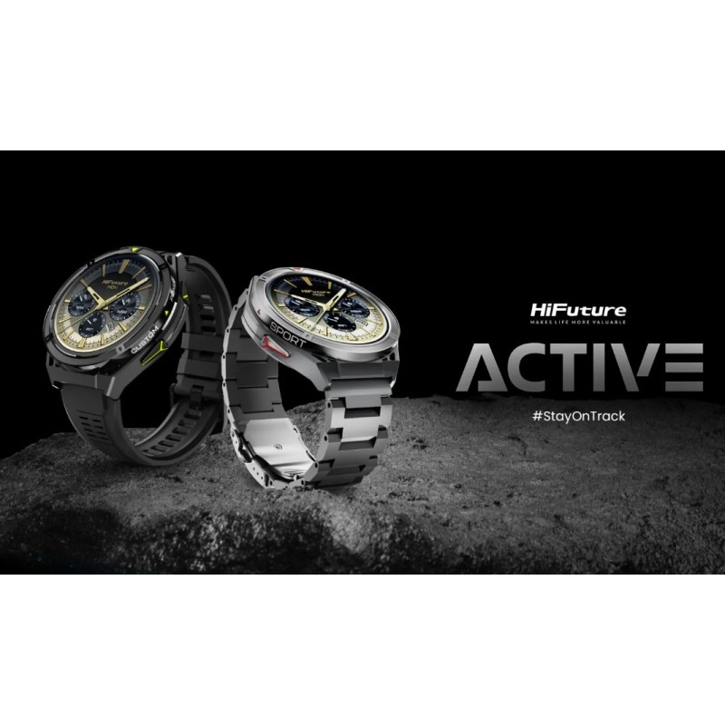 Buy HiFuture Adventure GPS SmartWatch - ACTIVE Black Yellow in Cyprus, Nicosia, Limassol, Larnaka, Pafos