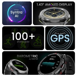 Buy HiFuture Adventure GPS SmartWatch - ACTIVE Black Yellow in Cyprus, Nicosia, Limassol, Larnaka, Pafos