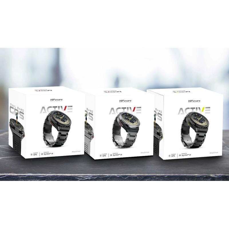 Buy HiFuture Adventure GPS SmartWatch - ACTIVE Black Yellow in Cyprus, Nicosia, Limassol, Larnaka, Pafos