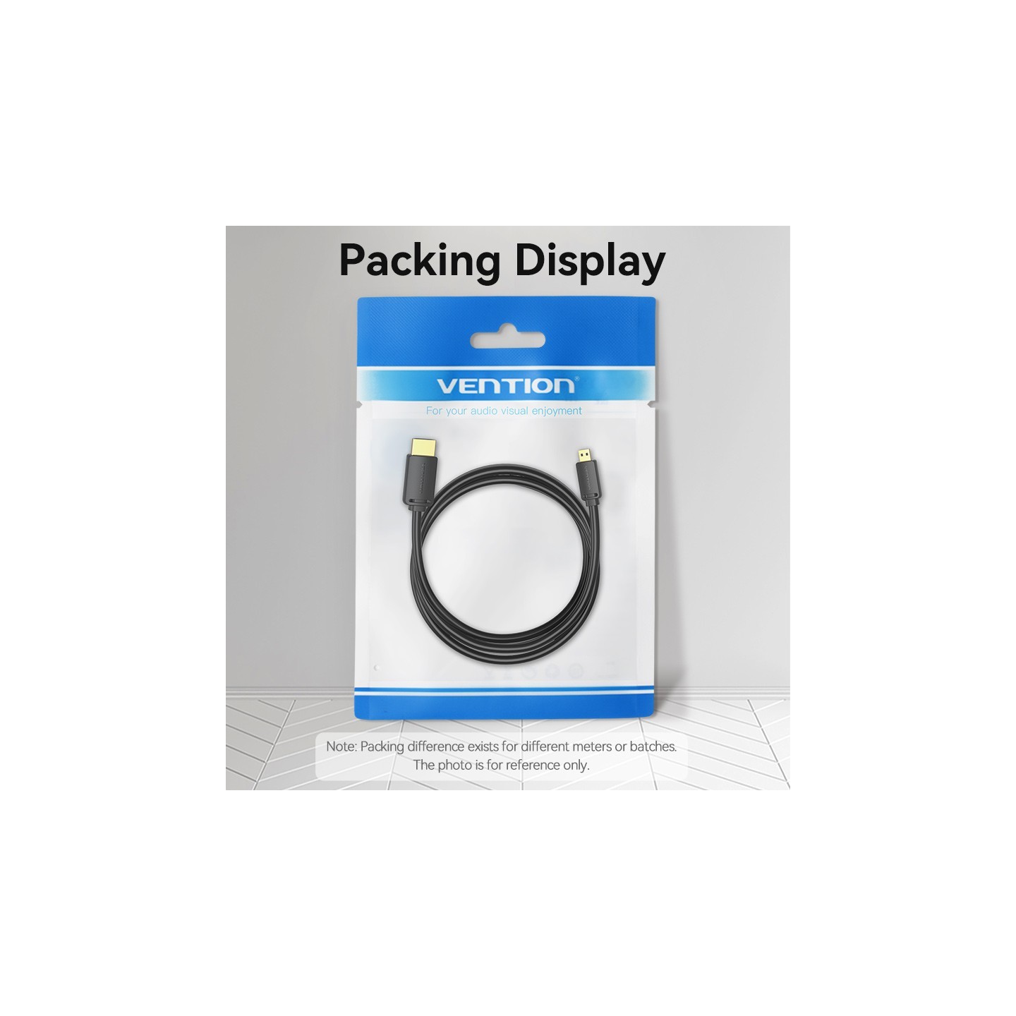 Vention HDMI to HDMI Micro Cable - AGIBF - HDMI Micro Cable - 1.0m — Buy in Cyprus with Fast Delivery