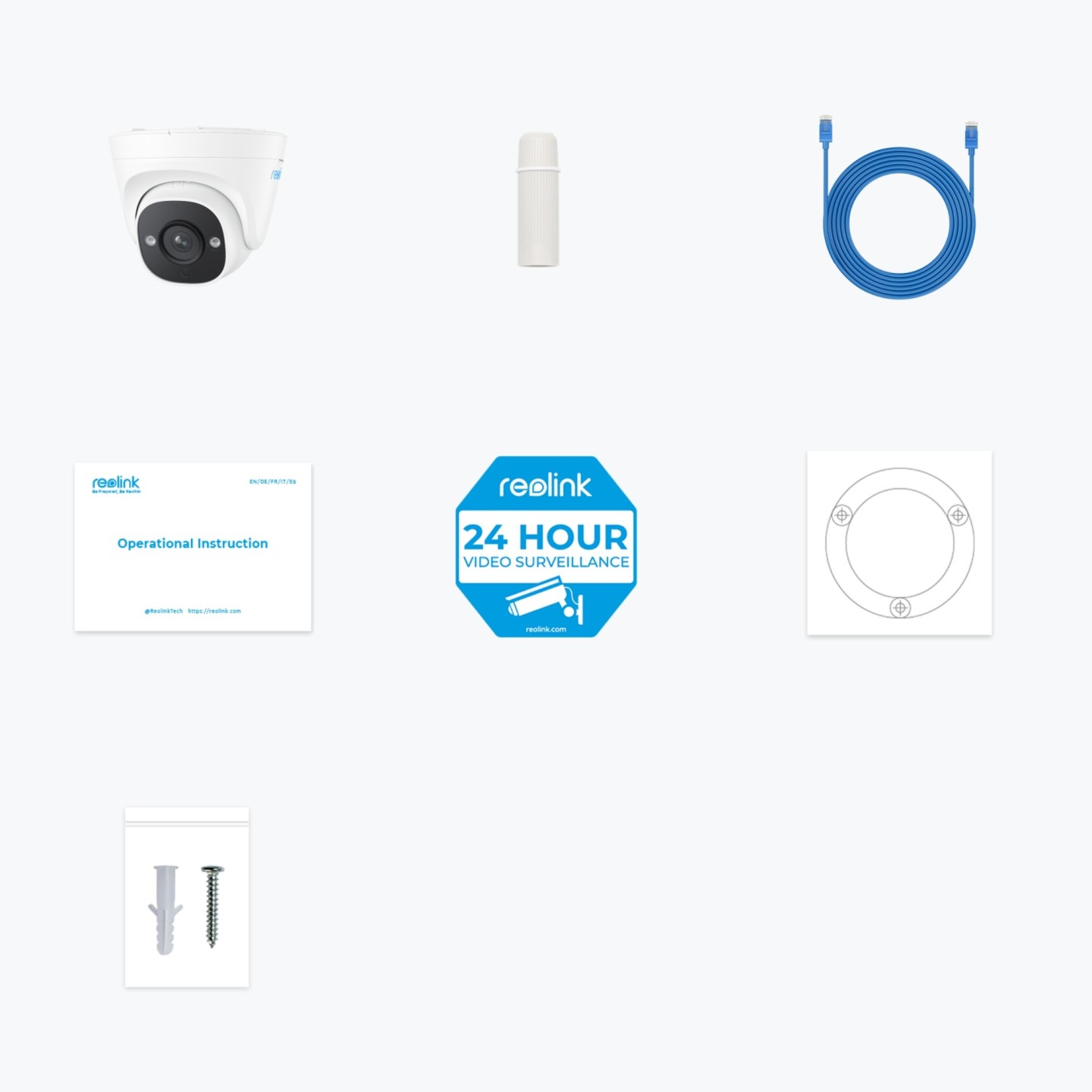 Reolink POE IP Dome Camera 5MP Fixed - RLC-520A - POE IP Dome Camera 5MP Fixed — Buy in Cyprus with Fast Delivery