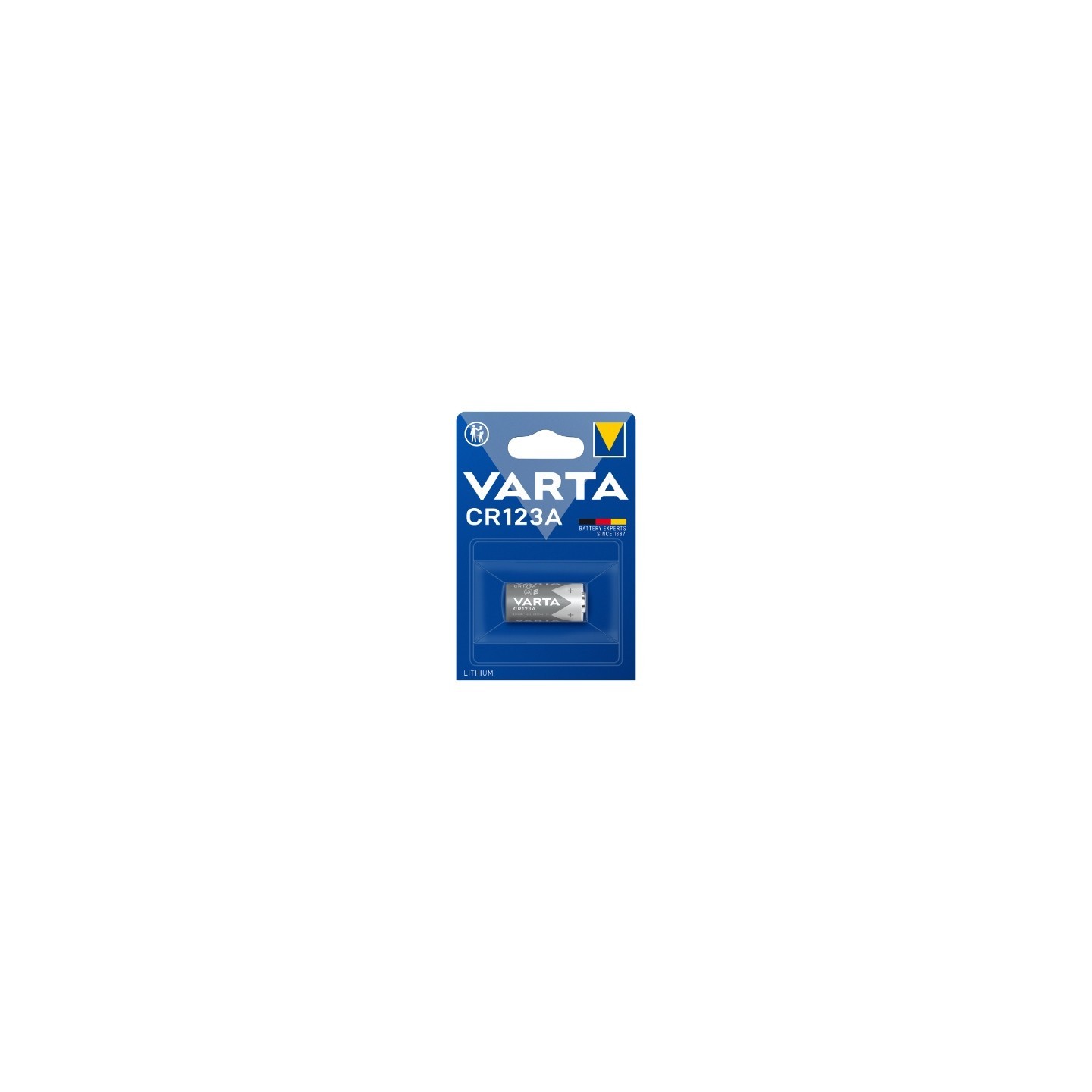 Varta Lithium Battery - CR123A - 1pc Battery — Buy in Cyprus with Fast Delivery