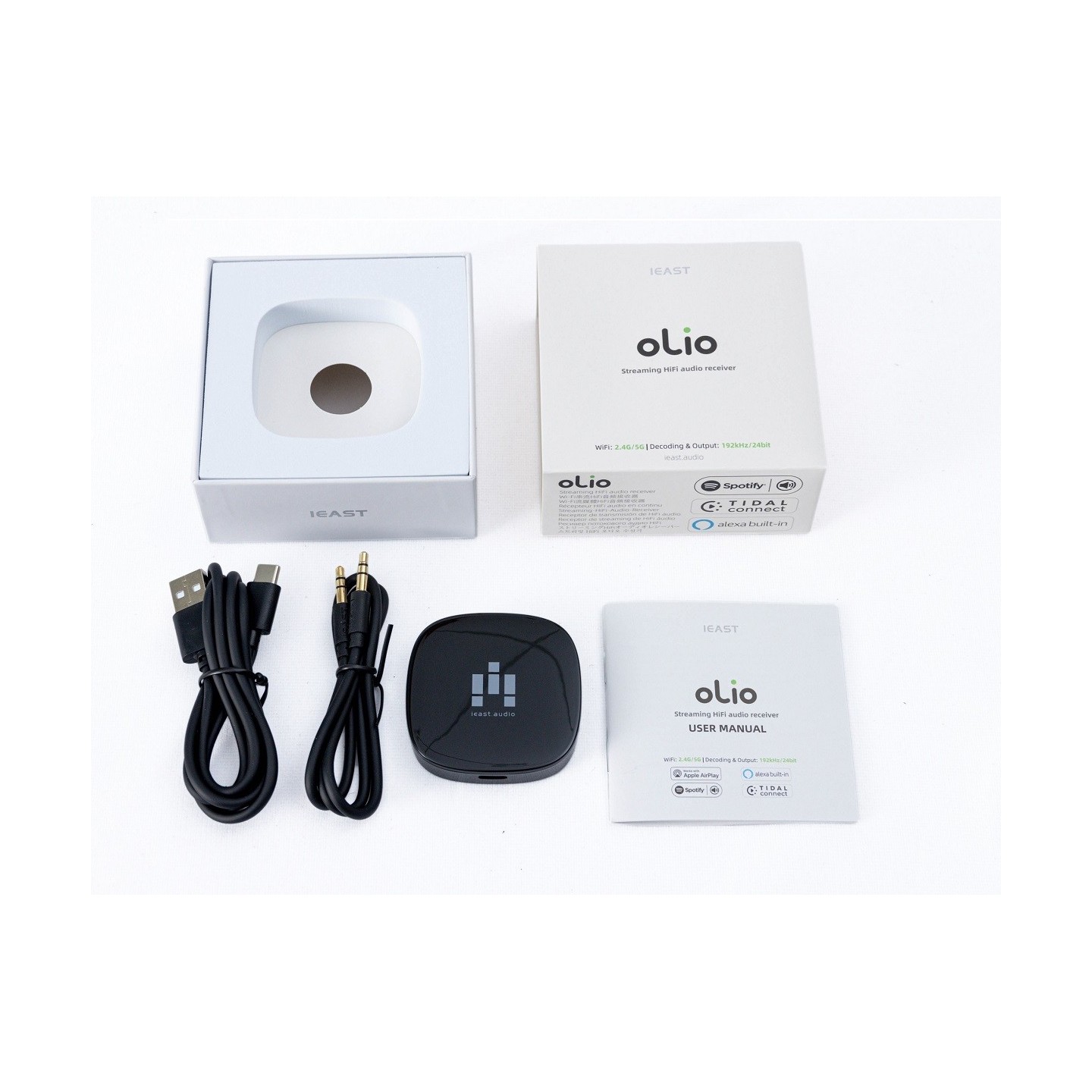 iEast Olio - WIFI & Bluetooth Multiroom Audio Streamer Airplay2 — Buy in Cyprus with Fast Delivery