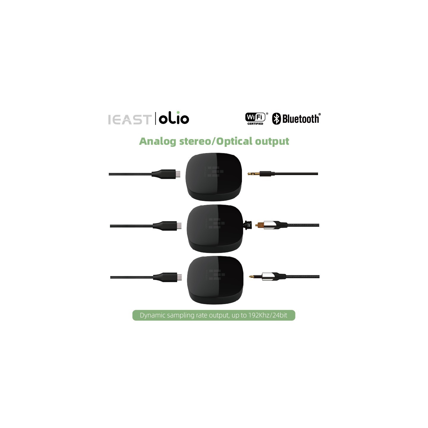 iEast Olio - WIFI & Bluetooth Multiroom Audio Streamer Airplay2 — Buy in Cyprus with Fast Delivery