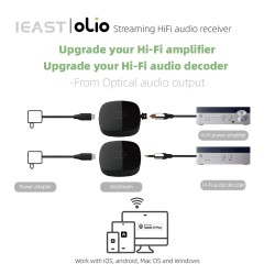 Buy iEast Olio - WIFI & Bluetooth Multiroom Audio Streamer Airplay2 in Cyprus, Nicosia, Limassol, Larnaka, Pafos