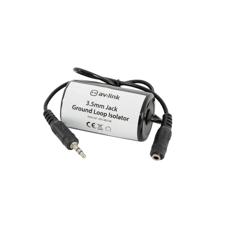 Buy AV:Link Ground Loop Isolator 3.5mm Jack-Socket - 201.087UK - Ground Loop Iso... in Cyprus, Nicosia, Limassol, Larnaka, Pafos