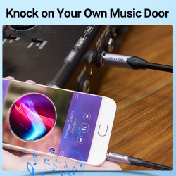 Buy Vention AUDIO Cable - BAUHG - 3.5mm to 6.3mm M-M TRS Cable Braided Alum 1.5m in Cyprus, Nicosia, Limassol, Larnaka, Pafos