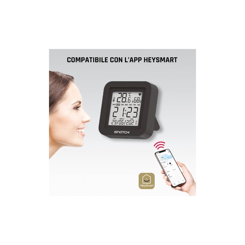 Buy GBC HeyWiri+ Universal Smart WiFi IR Remote - with Display & Temp in Cyprus, Nicosia, Limassol, Larnaka, Pafos