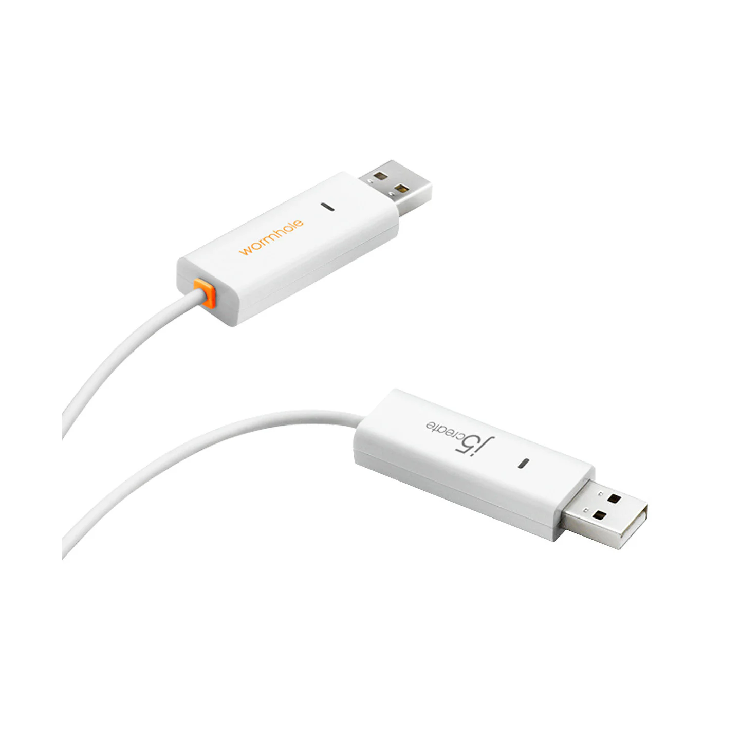 j5create Wormhole Switch USB Transfer Cable - JUC400 - KM & FIle Sharing between Mac and Windows Devices