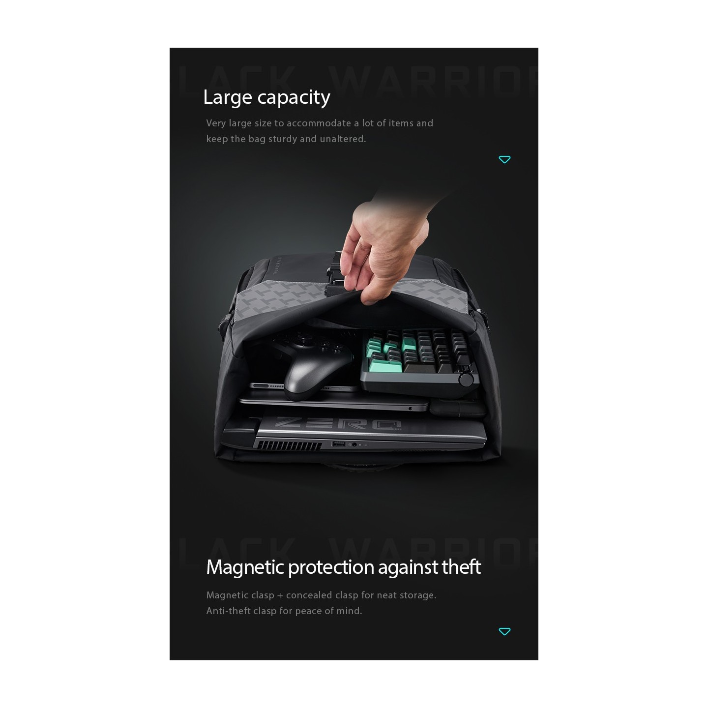 Thunderobot Dark Warrior Pro Laptop Backpack - 17' — Buy in Cyprus with Fast Delivery