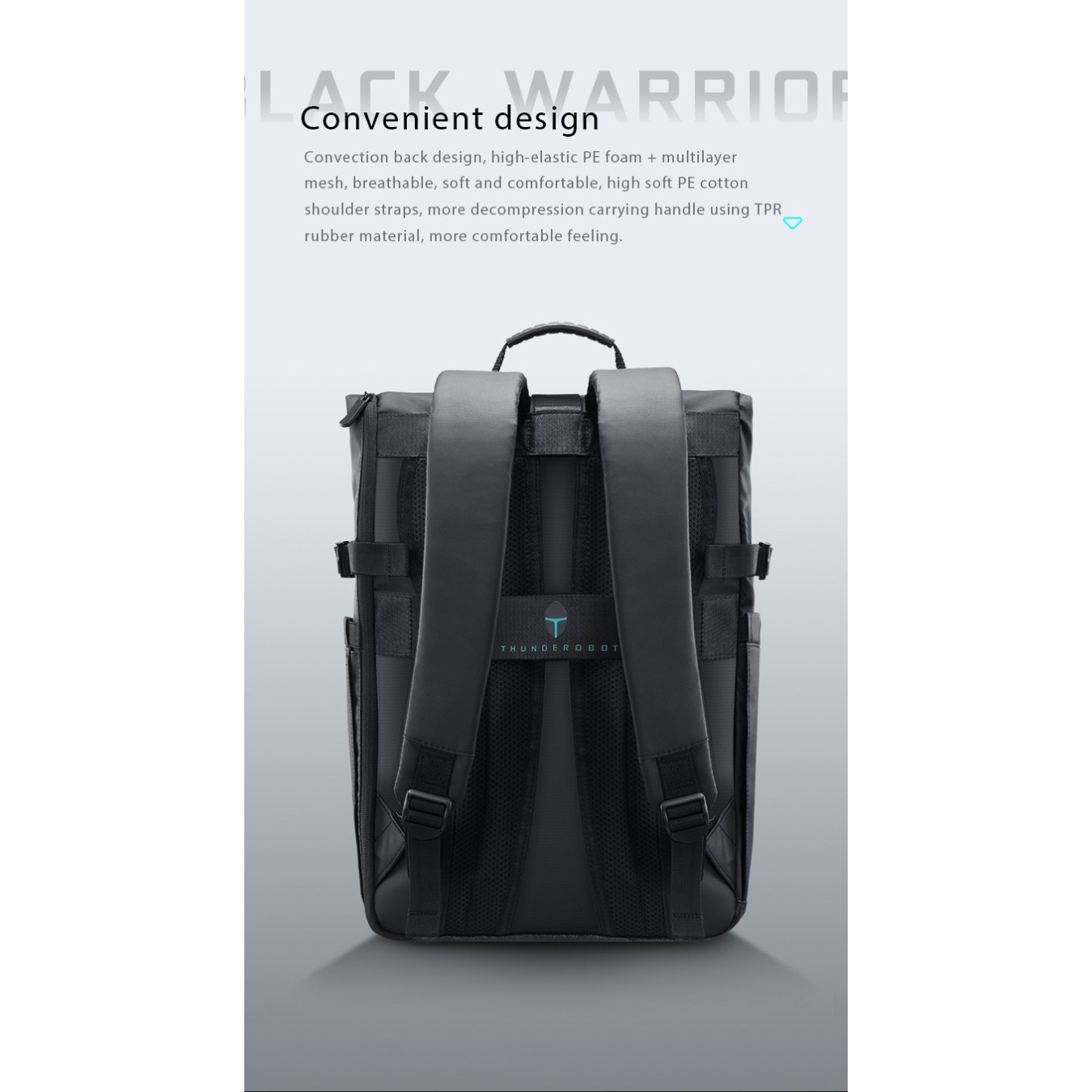 Thunderobot Dark Warrior Pro 17.3" Gaming Laptop Backpack – 15L Water-Resistant | Armenius Store