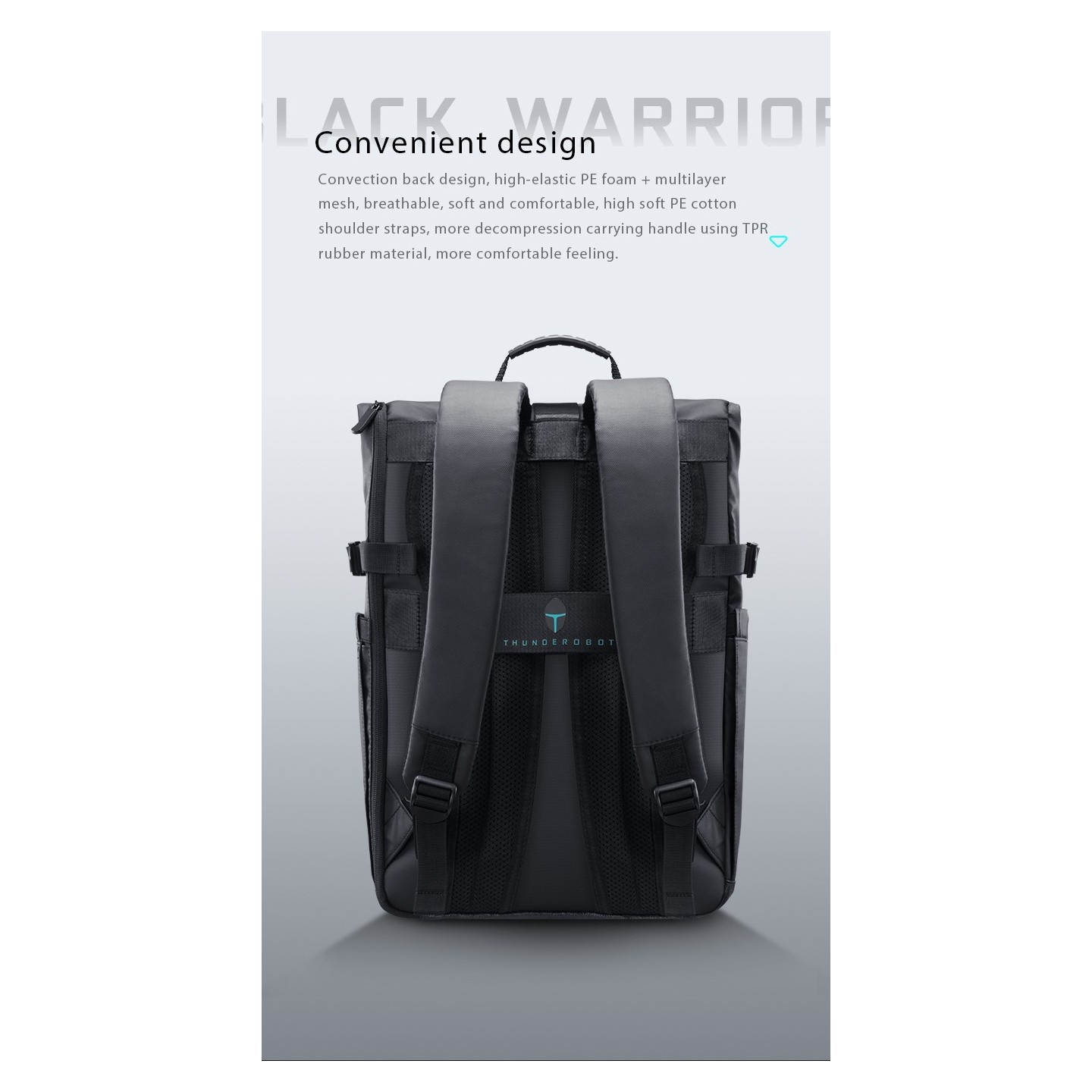 Thunderobot Dark Warrior Pro Laptop Backpack - 17' — Buy in Cyprus with Fast Delivery