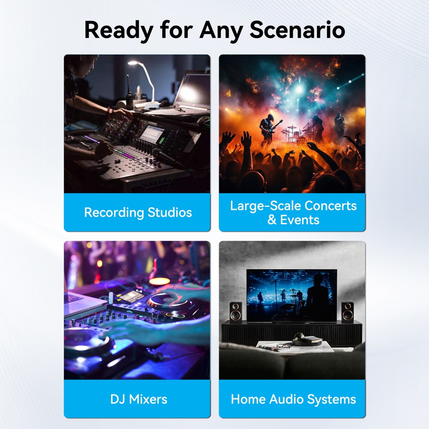 Vention AUDIO XLR M-F Cable Braided-Metal 3.0m - BKHHI - XLR M-F Cable Braided-Metal 3.0m — Buy in Cyprus with Fast Delivery