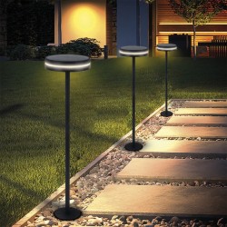 Buy KELU Solar & USB Rechargeable Lamp - ARTU - IP54 140lm 3000mAh Black in Cyprus, Nicosia, Limassol, Larnaka, Pafos