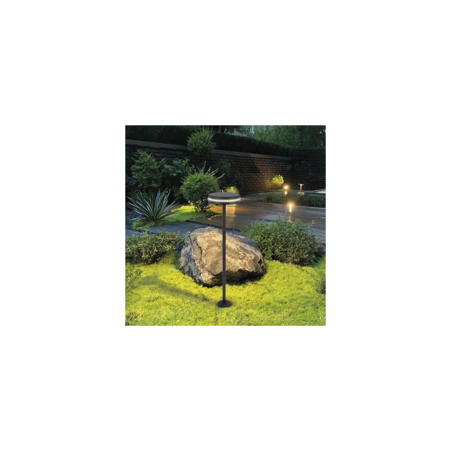 KELU Solar & USB Rechargeable Lamp - ARTU - IP54 140lm 3000mAh Black — Buy in Cyprus with Fast Delivery