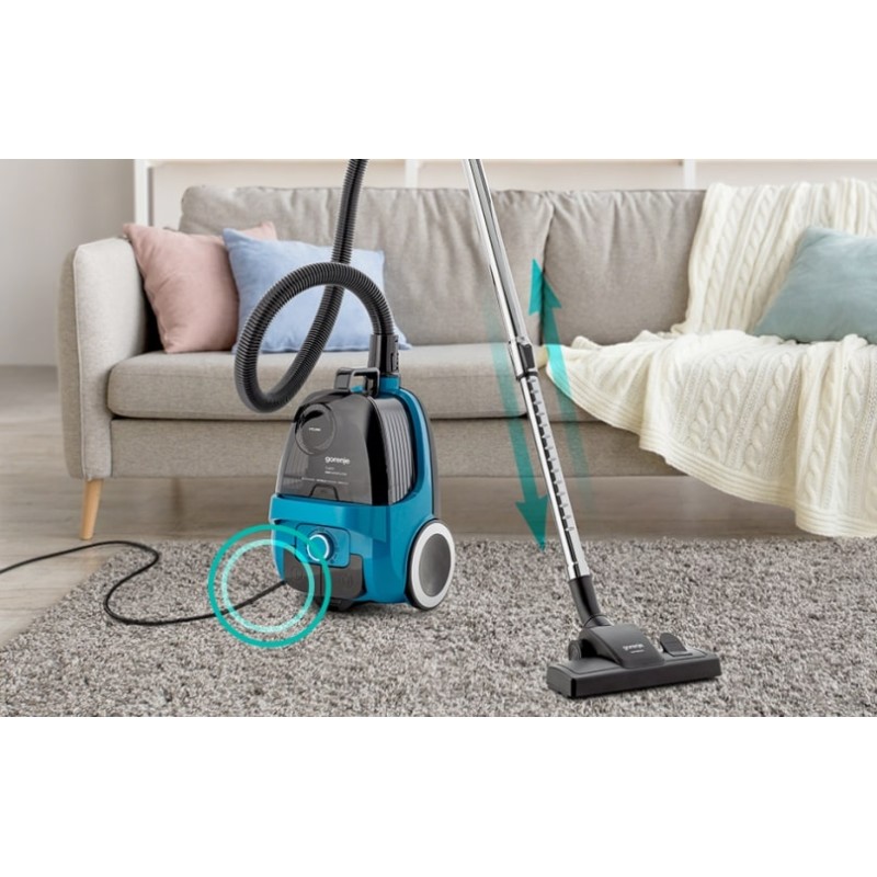 Buy Gorenje Cleaning Vacuum Bagless - VCE01G4AHGR - 800W 3.3L 7m in Cyprus, Nicosia, Limassol, Larnaka, Pafos