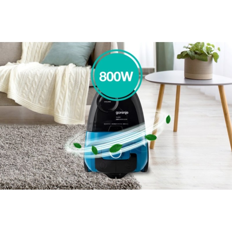 Buy Gorenje Cleaning Vacuum Bagless - VCE01G4AHGR - 800W 3.3L 7m in Cyprus, Nicosia, Limassol, Larnaka, Pafos