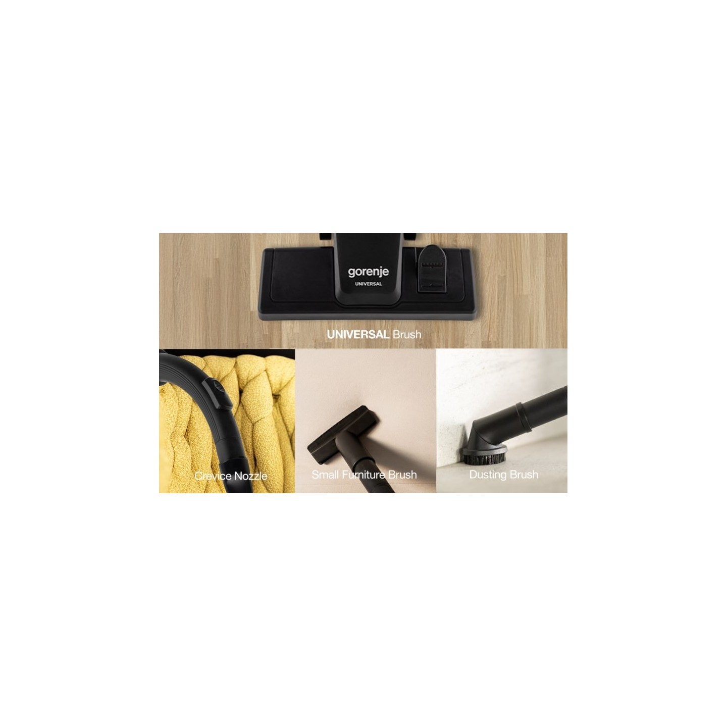 Gorenje Cleaning Vacuum Bagless - VCE01G4AHGR - 800W 3.3L 7m — Buy in Cyprus with Fast Delivery