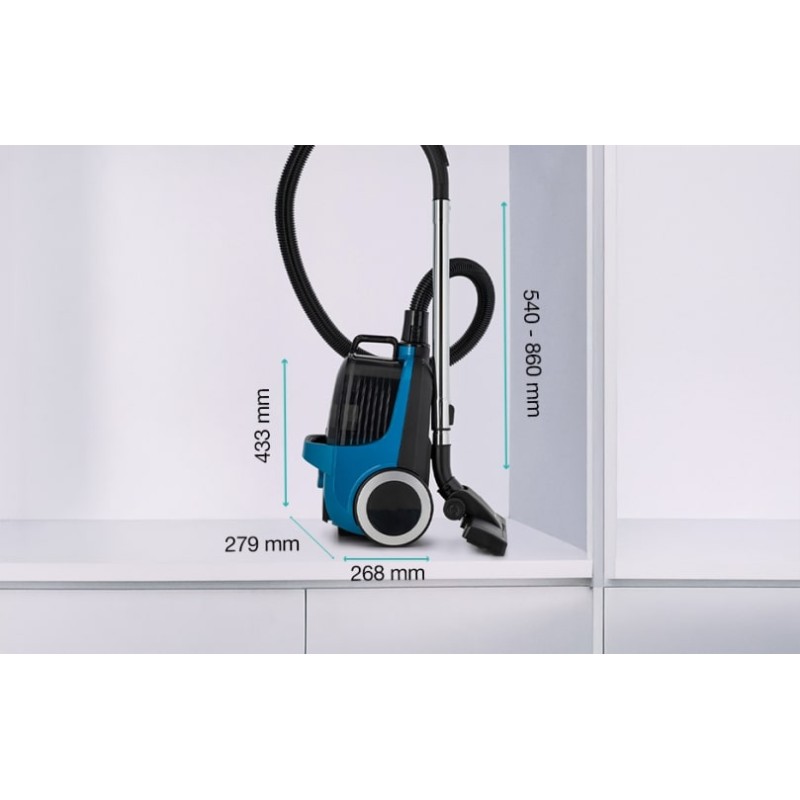 Buy Gorenje Cleaning Vacuum Bagless - VCE01G4AHGR - 800W 3.3L 7m in Cyprus, Nicosia, Limassol, Larnaka, Pafos