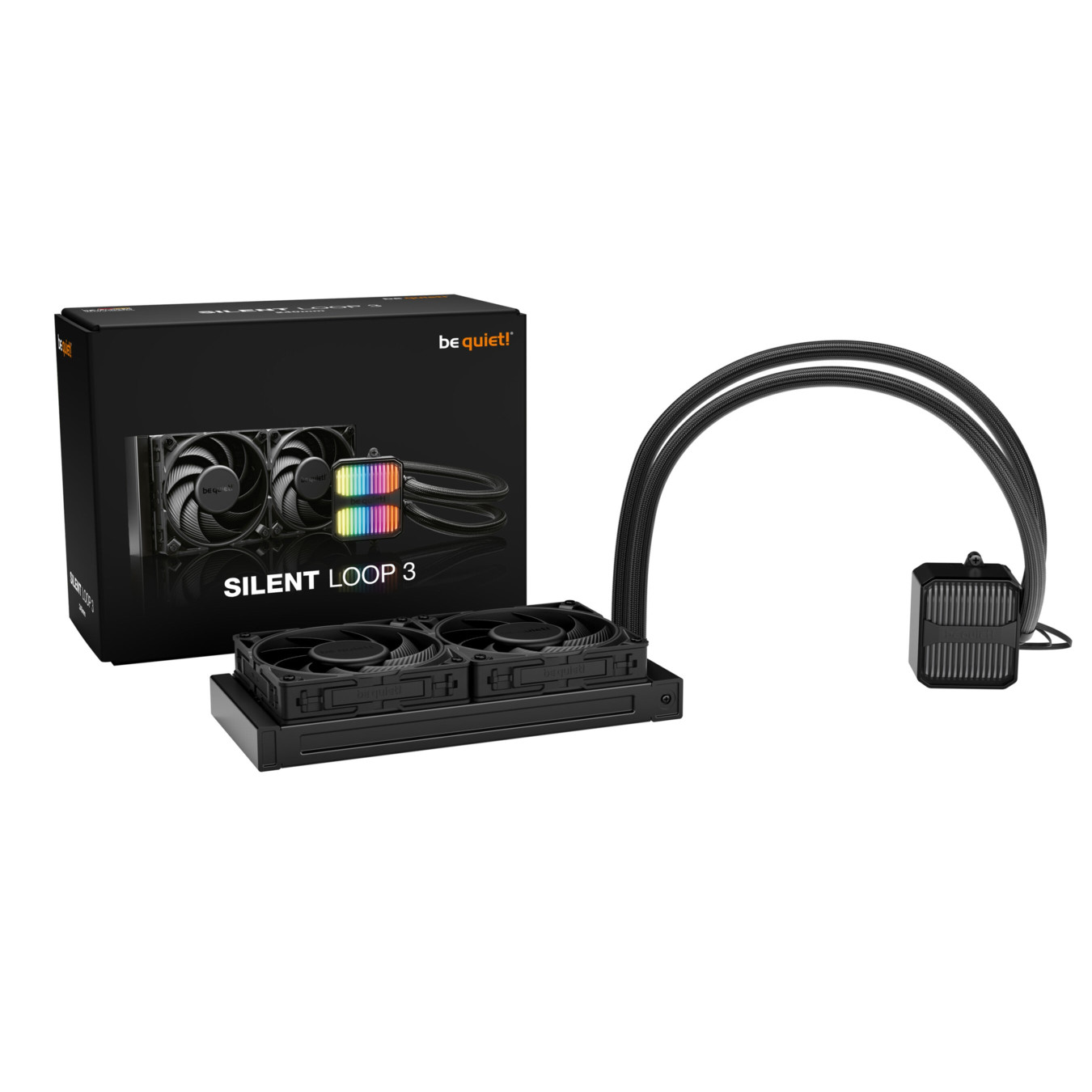 be quiet! Silent Loop 3 240mm - BW024 - Black AIO Liquid CPU Cooler, 2x120mm PWM Fans — Buy in Cyprus with Fast Delivery