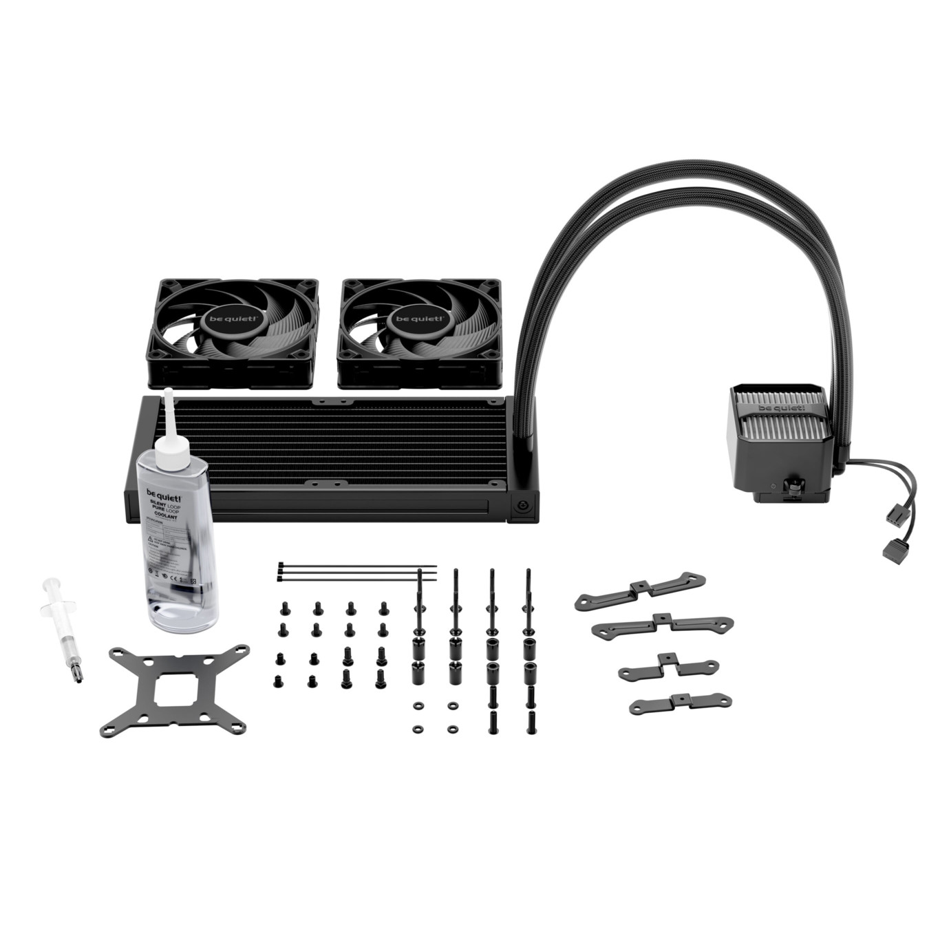 be quiet! Silent Loop 3 240mm - BW024 - Black AIO Liquid CPU Cooler, 2x120mm PWM Fans — Buy in Cyprus with Fast Delivery