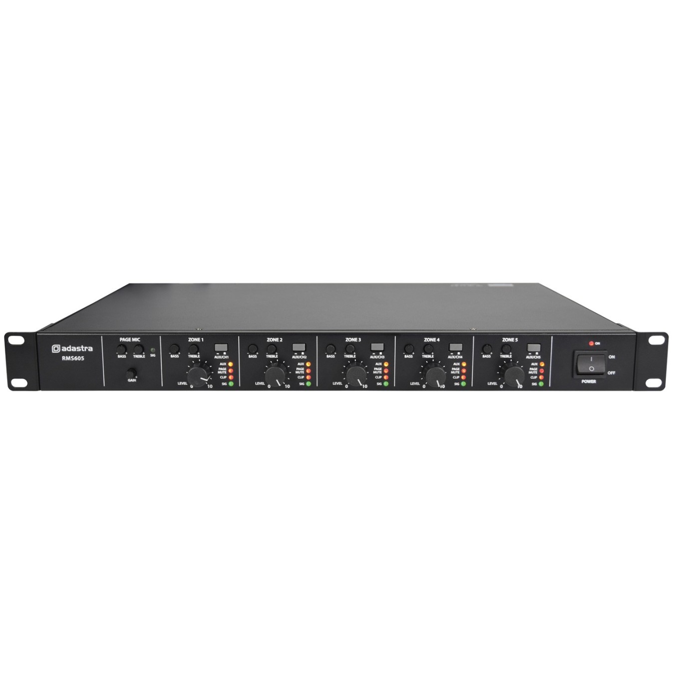 Adastra Amplifier - RMS605 - 100V 5x60W Class D Amplifier — Buy in Cyprus with Fast Delivery