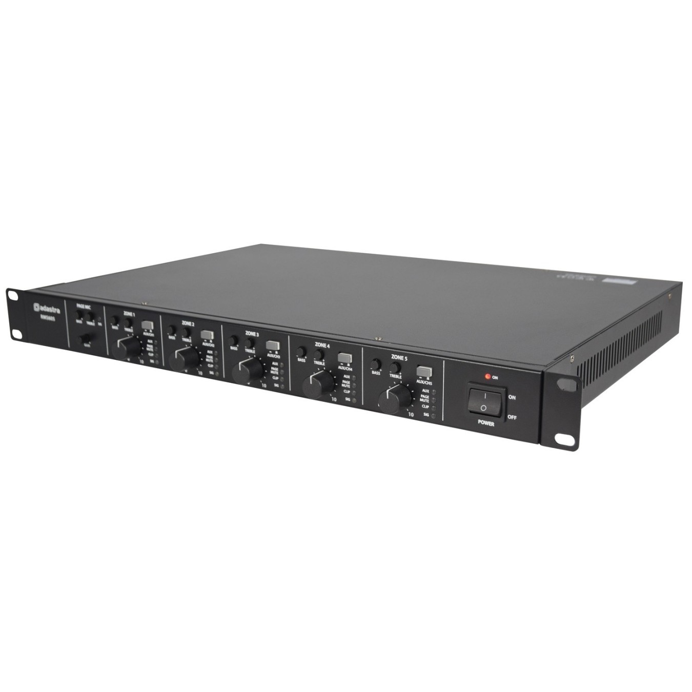 Adastra Amplifier - RMS605 - 100V 5x60W Class D Amplifier — Buy in Cyprus with Fast Delivery