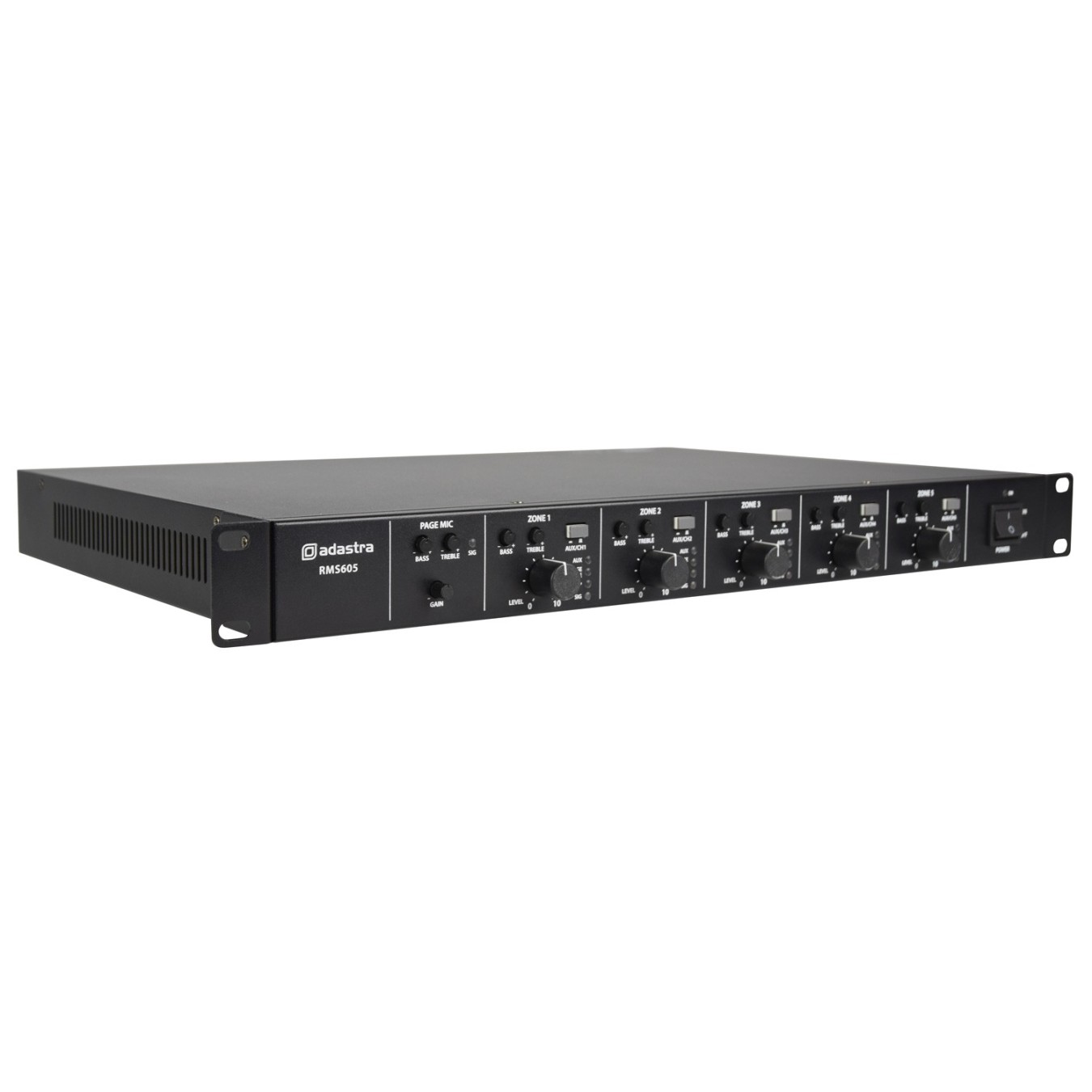 Adastra Amplifier - RMS605 - 100V 5x60W Class D Amplifier — Buy in Cyprus with Fast Delivery