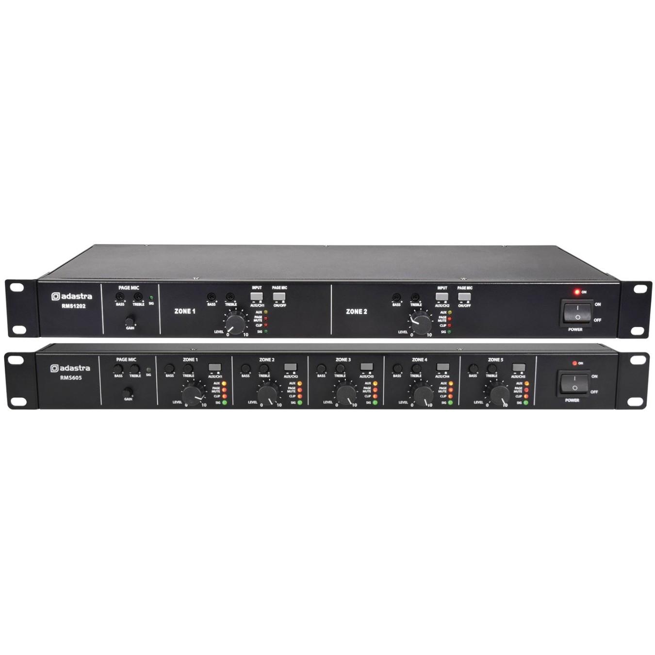 Adastra Amplifier - RMS605 - 100V 5x60W Class D Amplifier — Buy in Cyprus with Fast Delivery