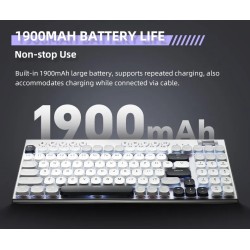 Buy Thunderobot Office Mechanical Keyboard - K96 - Trimode 2.4GHz-BT-USBC 96 Red... in Cyprus, Nicosia, Limassol, Larnaka, Pafos