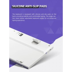 Thunderobot K96 Trimode 2.4GHz-BT-USB-C 96 Red Switch Low-Profile Keyboard (Boxed) — Buy in Cyprus with Fast Delivery