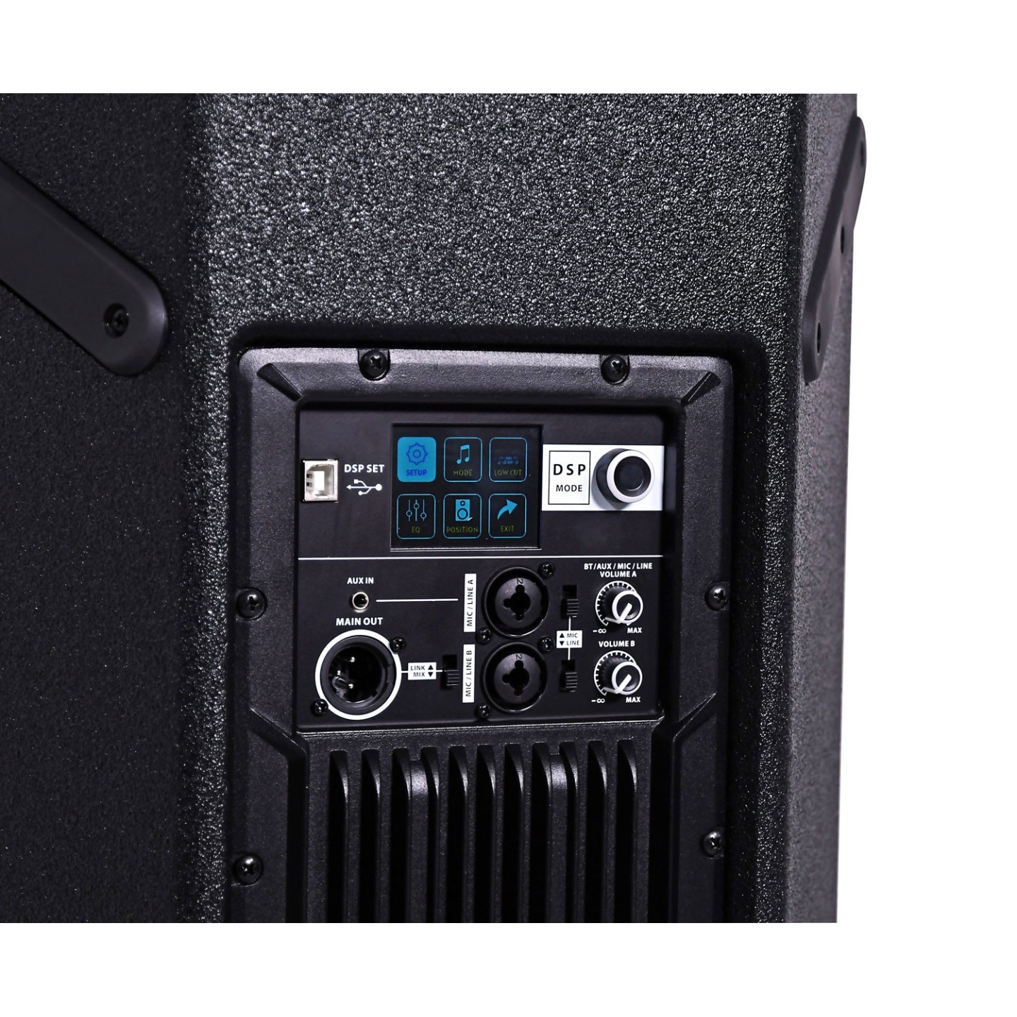 Citronic Speaker - CORVA-12A - 12'' Active Plywood Speaker 1400W with DSP — Buy in Cyprus with Fast Delivery