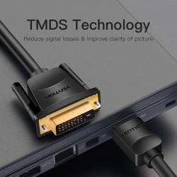 Buy Vention HDMI Cable - ABFBH - HDMI to DVI 24+1 BiDirection 2.0m in Cyprus, Nicosia, Limassol, Larnaka, Pafos